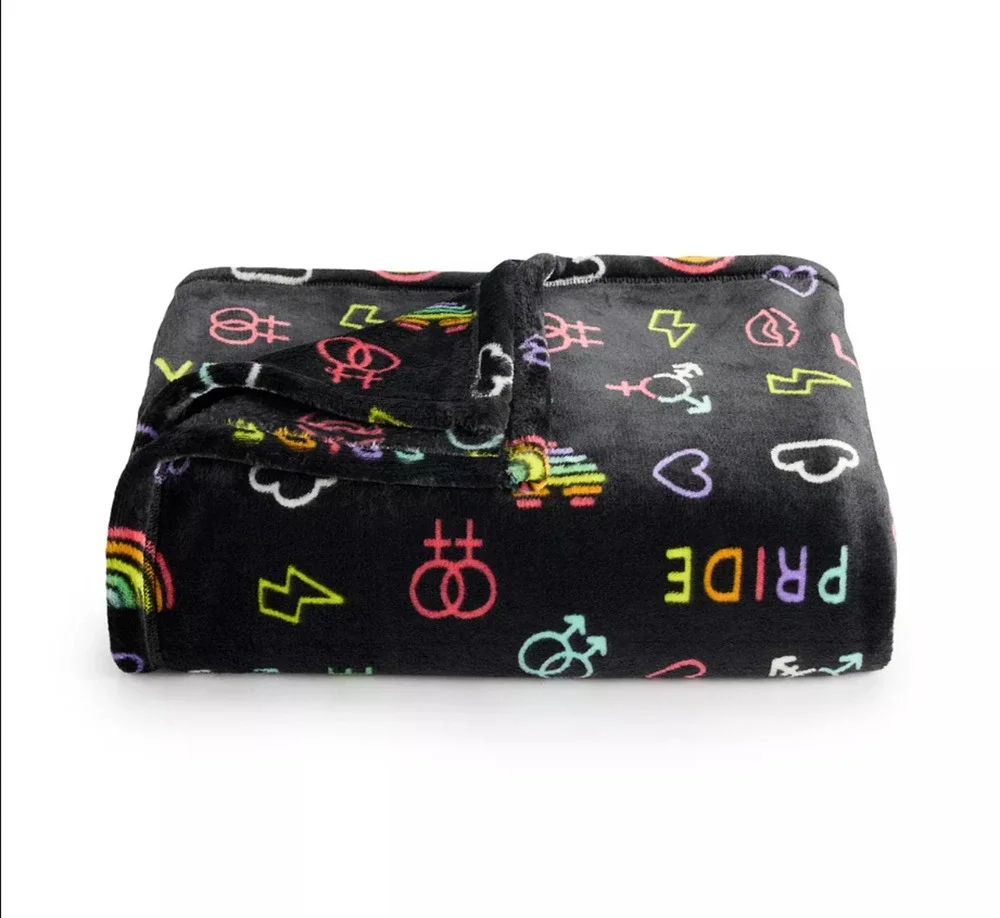 Sonoma Community Pride Oversized Plush Throw